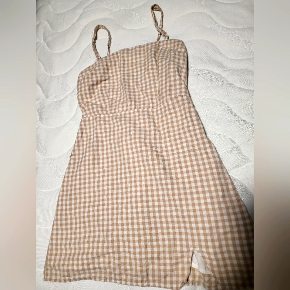 Abercrombie and Fitch Gingham mini dress